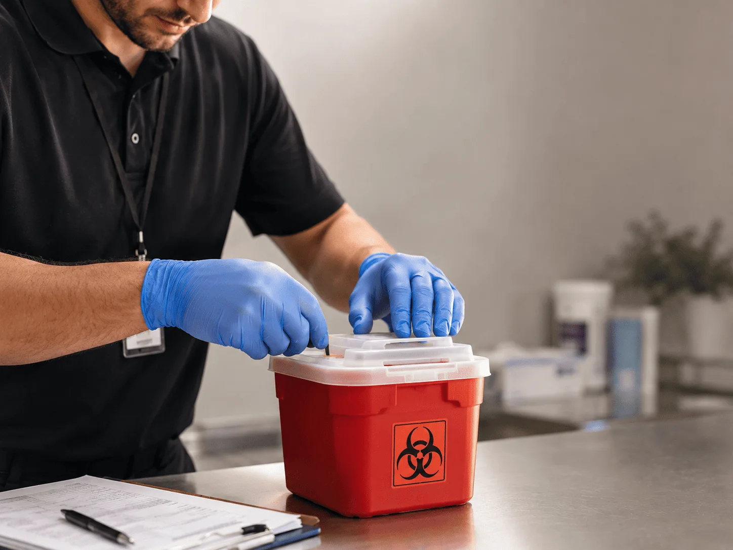 Why choose Sharps Waste Disposal in Mcintire, IA
